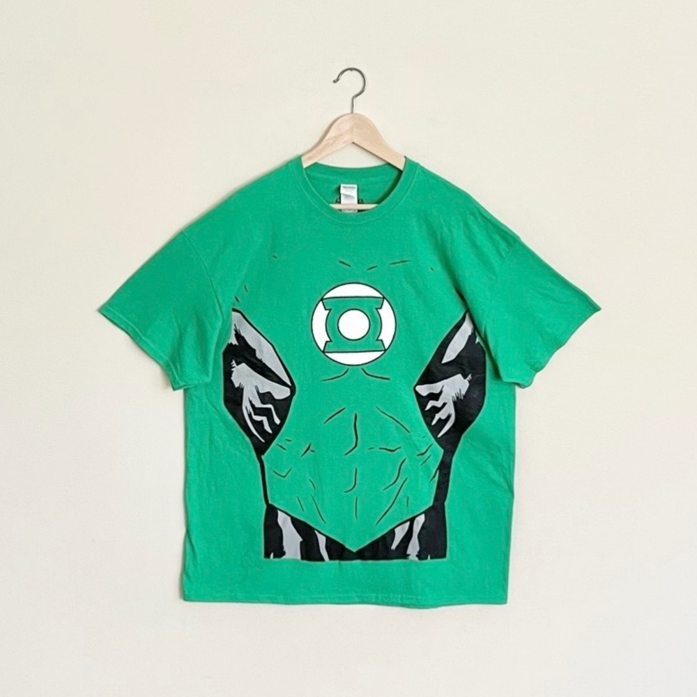 NEW DC Comics Green Lantern Torso Graphic Costume T Shirt Adult XL